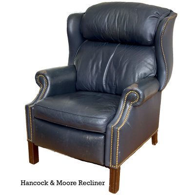 Hancock & Moore Leather Recliner