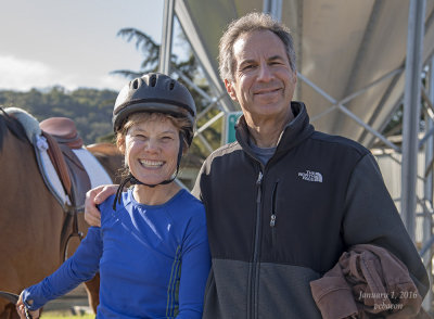 Ann Vosti and Lloyd Leanse