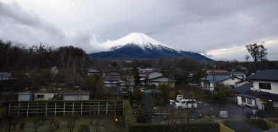 fuji mountain from my hotel room