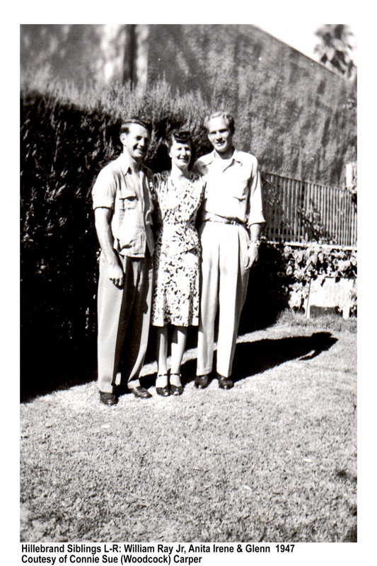 Hillebrand Brothers & Sister, William Ray jr., Anita Irene & Glenn Delbert 1947.jpg