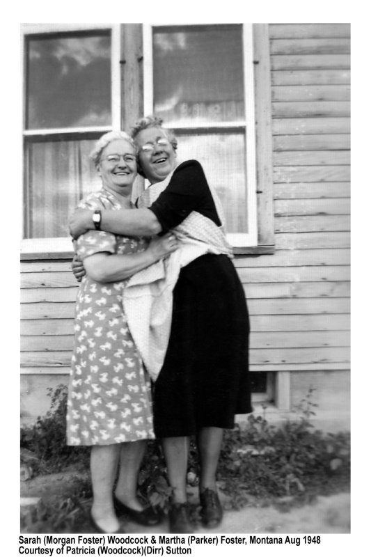 Sarah Woodcock & Martha Foster Montana 1948