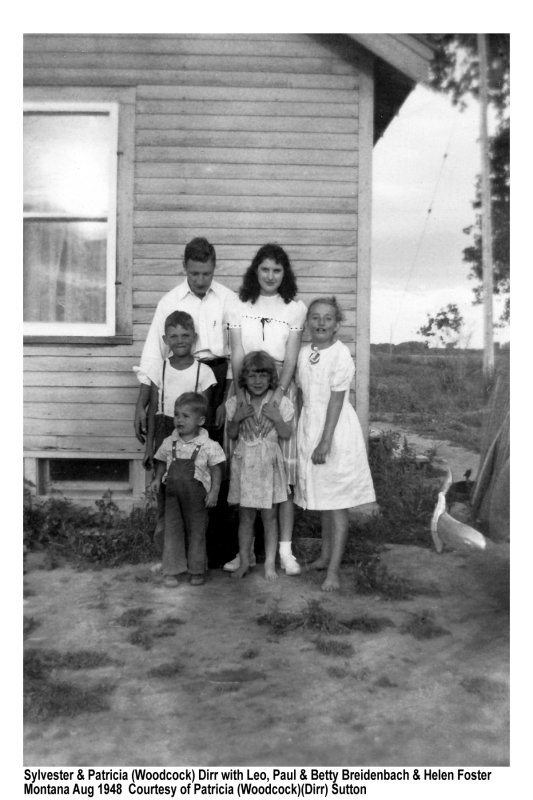 Sylvester & Patricia Dirr, Breidenbachs & Helen Foster 1948