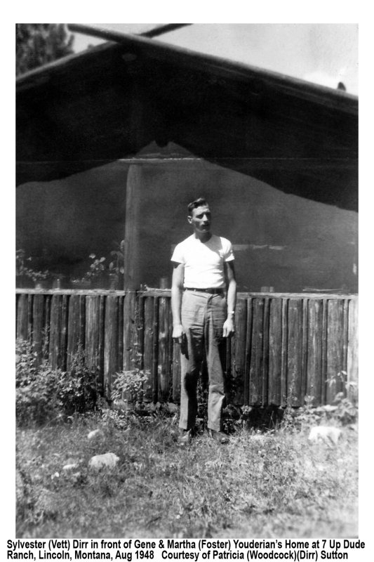 Sylvester Dirr 1948 Lincoln Montana