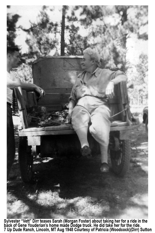 Vett Dirr & Sarah Woodcock Aug 1948