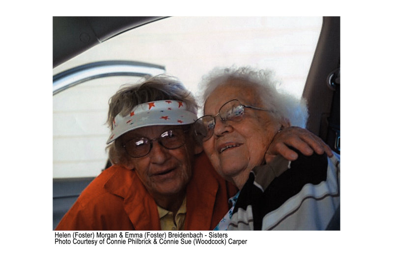 Helen (Foster) Morgan & Emma (Foster) Breidenbach