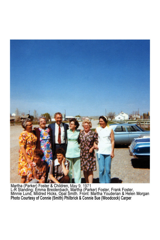 Martha (Parker) Foster & Children 1971