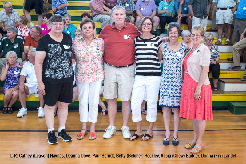 50th Committee - Cathy, Deanna, Paul, Betty, Alicia, Donna