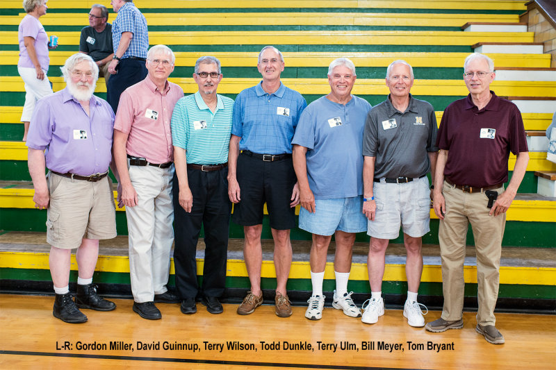 Group - Gordon, Dave, Terry, Todd, Terry, Bill, Tom