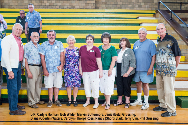Group - Carlyle, Mr. Wilder, Marvin, Janie, Diana, Carolyn, Nancy, Terry, Phil