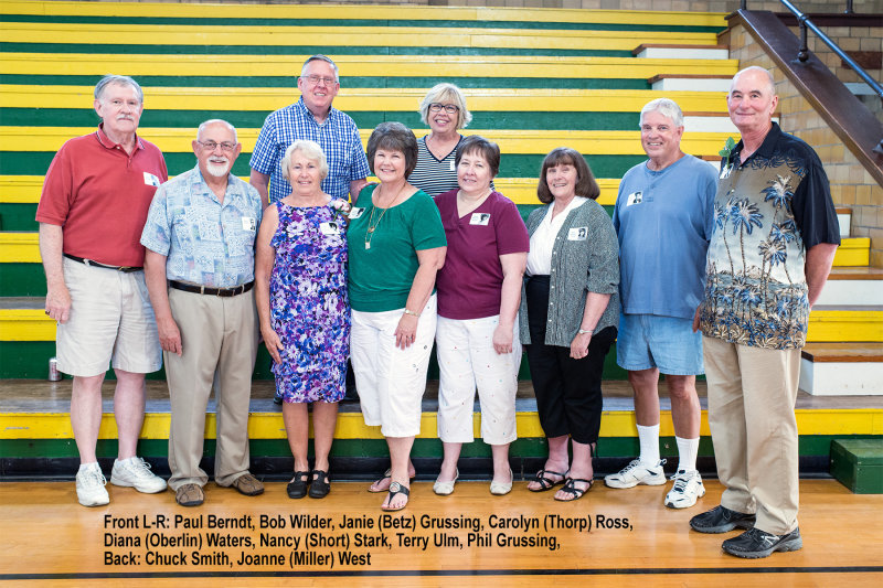 Group - Paul, Mr. Wilder, Janie, Chuck, Joanne, Carolyn, Diana, Nancy, Terry, Phil