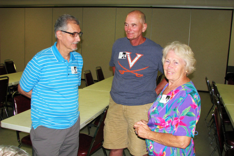 EHS 66 Friday Terry Wilson, Phil & Janie (Betz) Grussing