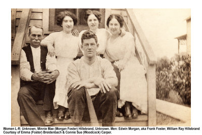 Frank EM Foster, Minnie Hillebrand & William Ray Hillebrand c1913.jpg