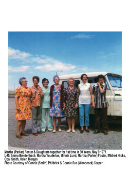 Martha (Parker) Foster & Children 1971