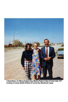 Martha (Parker) Foster, Frank & Marcia 1971