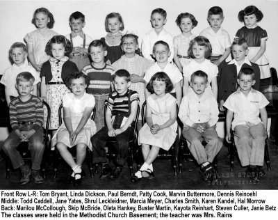 Kindergarten Class Combined with People Missing