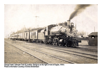 George Foster Unknown Train & Location 1910s