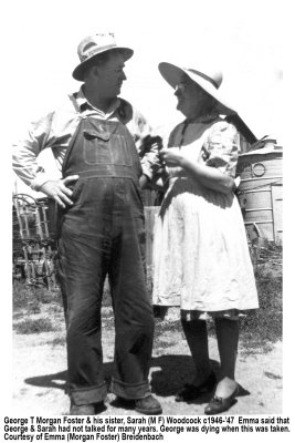 George Foster & Sister Sarah 1946 - '47