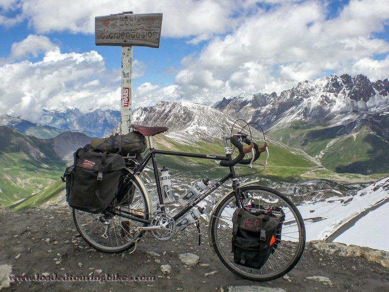 469  Johnny touring France - Thorn Nomad touring bike
