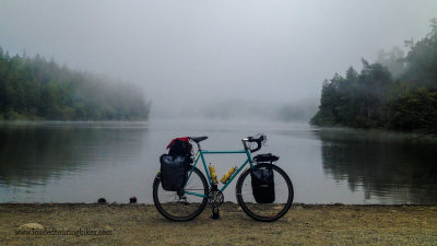 451    Matt touring Washington - Surly Crosscheck touring bike