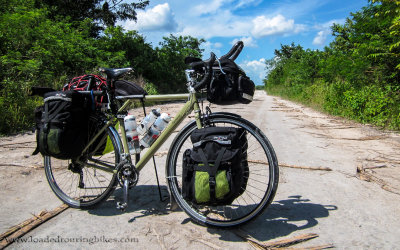 456    Michael touring Belize - GT Nomad touring bike