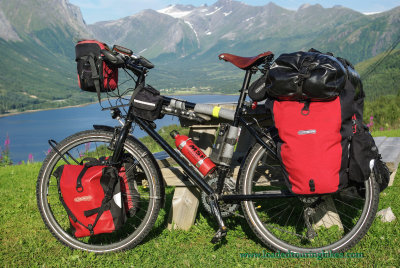 457    Marius touring Norway - Intec R-T-R04 touring bike