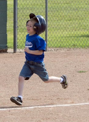 Running to Home Plate!