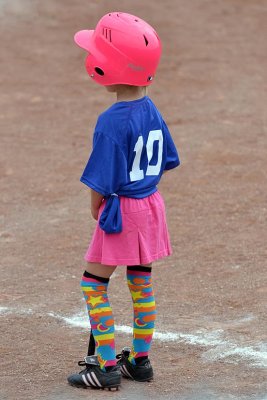 Snappy Dressed T-Ball Player