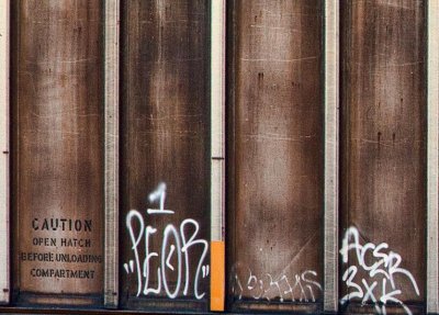 Rail Car Graffiti