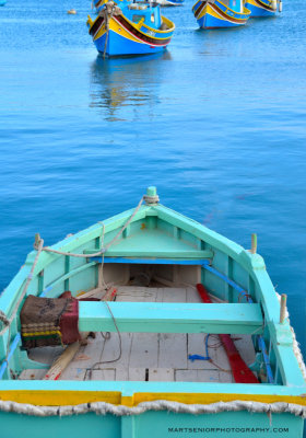 colourfull  boats