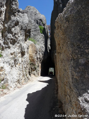 Tunnel from the west