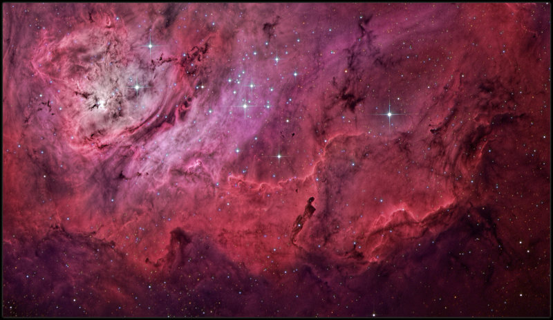 The Globules in the Lagoon nebula