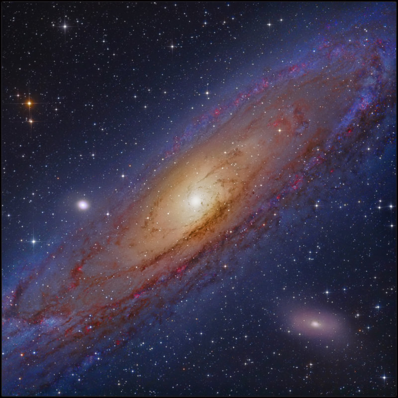 Messier 31 the andromeda galaxy photo - Kfir Simon photos at pbase.com