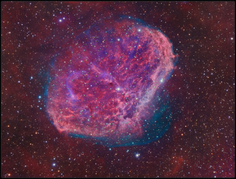 The Crescent Nebula 