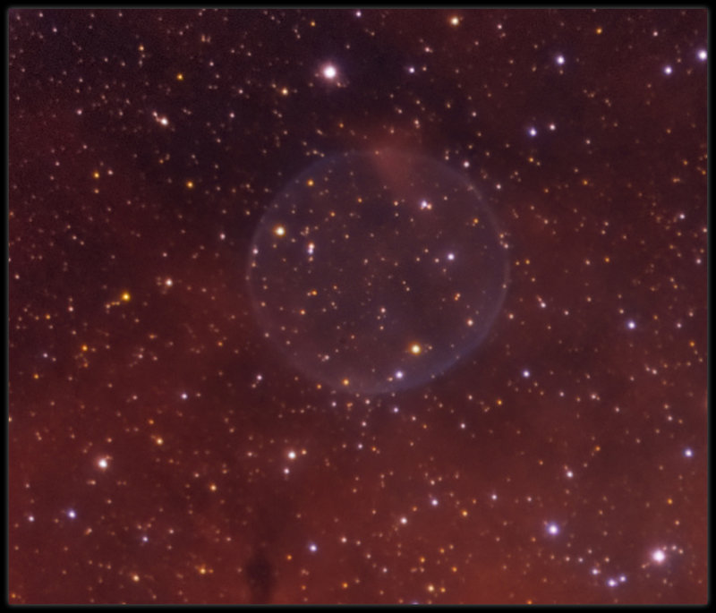 The Soap bobble nebula - a closer look