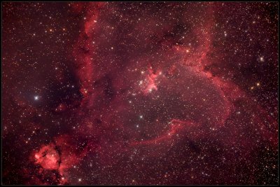 The Heart nebula IC 1805