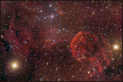 The Jellyfish nebula IC 443