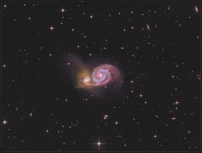 Messier 51 - The  Whirlpool Galaxy