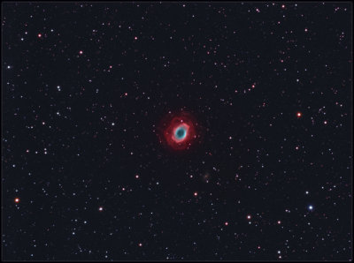 Messier 57 with outher shell
