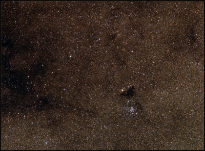 NGC 6520  with Barnard 86
