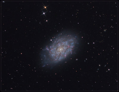 NGC 7793 in Sculptor - A closer look