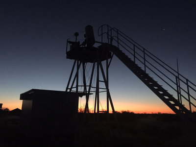 Dawn in Tivoli farm, Namibia