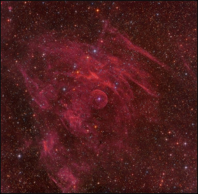 WR 16 shell in Carina