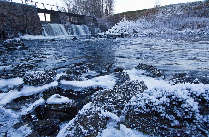 The Lysaker river, Oslo