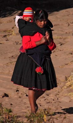 A Taquile woman