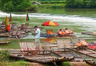 Rafting, Yangshuo