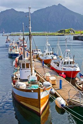 Hovden harbour, B, Nordland