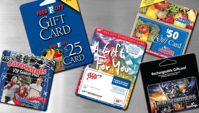 Hanging Gift Cards