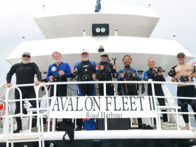 Fantasea Dive Team aboard Avalon 2, Garden of the Queen, Cuba 