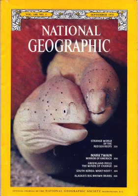 National Geo Sept. 1975 Red Sea story 
