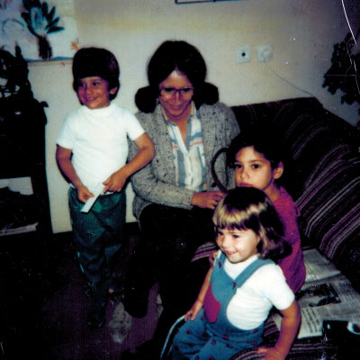 with our kids